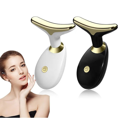 Face Neck Massager for Lifting and Firming - Electric Facial Massage Tool for Home Skincare